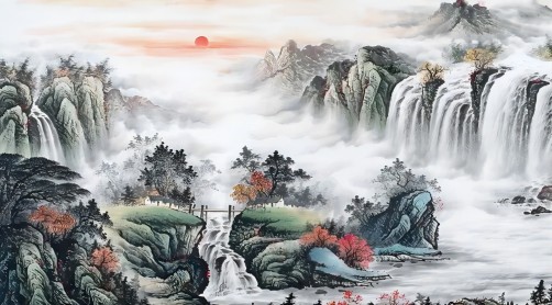 进门挂什么画最吉利最旺运